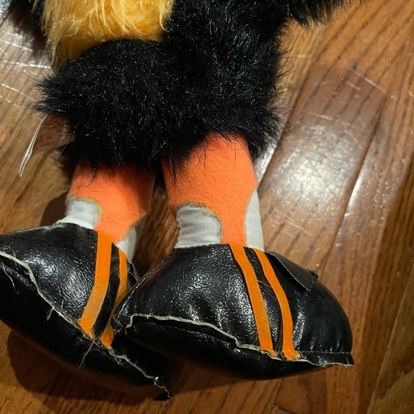 Vintage Russ Baltimore The Orioles Bird Plush MLB style 994 cloth butt tag - Picture 4 of 8